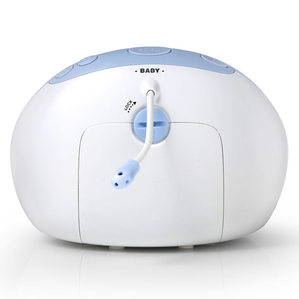 Alecto Dect Interphone Bebe Dbx-85 Eco Blanc Et Bleu