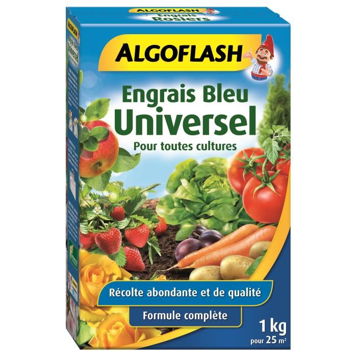 Algoflash Engrais Bleu Universel, 1 Kg, ...