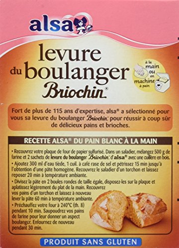 Alsa Levure de Boulanger Briochin 5 Sach...