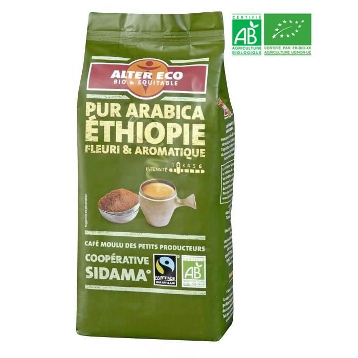 ALTER ECO Cafe Ethiopie 100% Arabica Bio 260g
