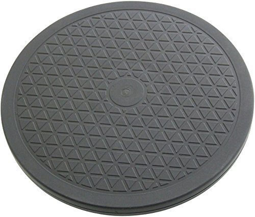 Plateau Rotatif Modelage Support Tv 25cm Plateforme Tournant Enceinte Ecran Pc