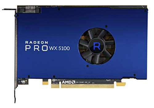 Amd Carte Graphique - Radeon Pro Wx 5100 - 8 Go Gddr5 - Pcie 3.0 X16 - 4 X Displayport