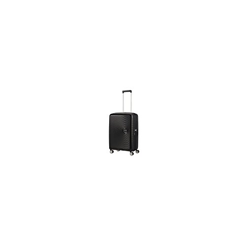 Valise Rigide American Tourister Soundbox 67cm Noir Extensible Tsa