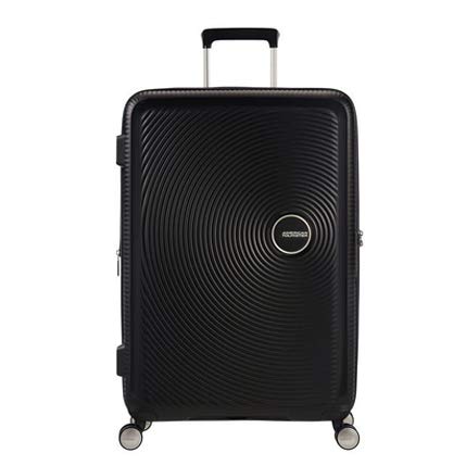 Valise Rigide American Tourister Soundbox 67cm Noir Extensible Tsa