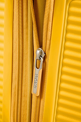 Valise Rigide American Tourister Soundbox 77cm Jaune Cadenas Tsa 4 Roulettes 360a°