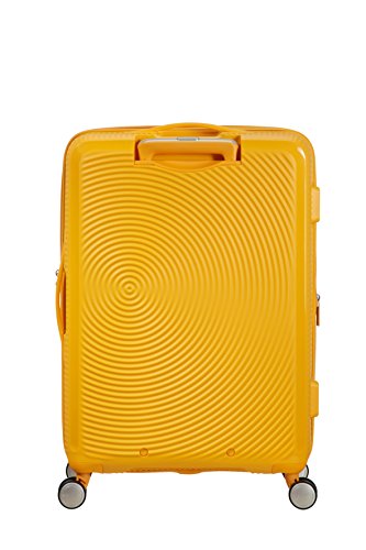 Valise Rigide American Tourister Soundbox 77cm Jaune Cadenas Tsa 4 Roulettes 360a°