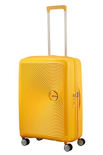 Valise Rigide American Tourister Soundbox 77cm Jaune Cadenas Tsa 4 Roulettes 360a°