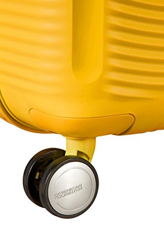 Valise Rigide American Tourister Soundbox 77cm Jaune Cadenas Tsa 4 Roulettes 360a°
