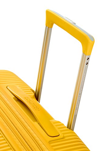 Valise Rigide American Tourister Soundbox 77cm Jaune Cadenas Tsa 4 Roulettes 360a°