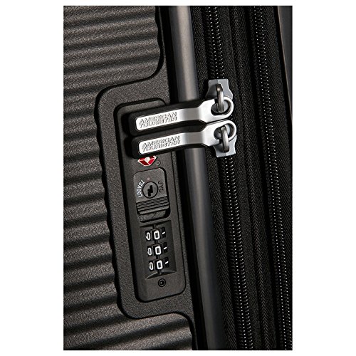 Valise Rigide American Tourister Soundbox Spinner Bass Black 77 Cm Cadenas Tsa 4 Roulettes