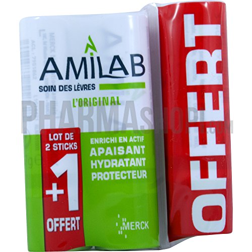 Amilab Soin Levres Duo 2 X 36ml 1 Tube Offert