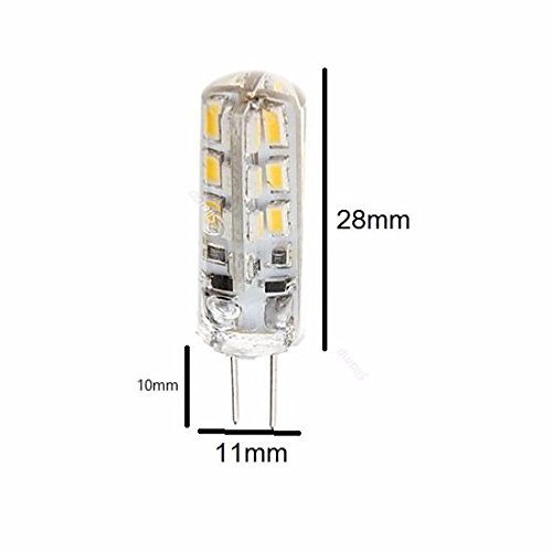 Silamp Ampoule Led G4 2w 12v Smd2835 24led 360° - Blanc Neutre 4000k - 5500k