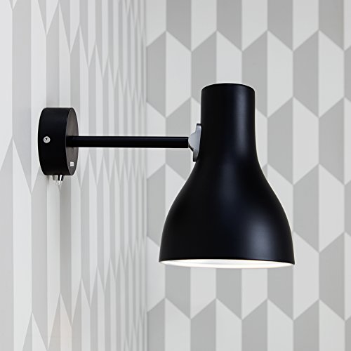 Anglepoise Type 75 Applique, Noir