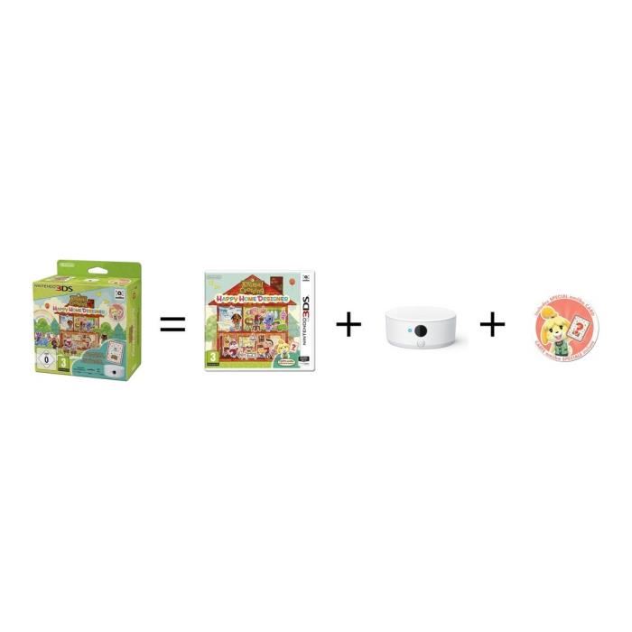 Animal Crossing Happy Home Designer Et Nfc - Jeu Nintendo 3ds