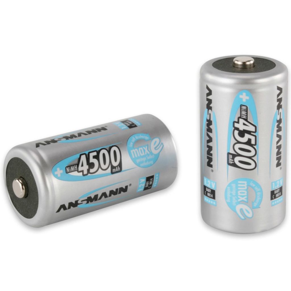 Ansmann 2x Pile Rechargeable NiMH 4500 mAh Accumulateur Rechargeable Batterie
