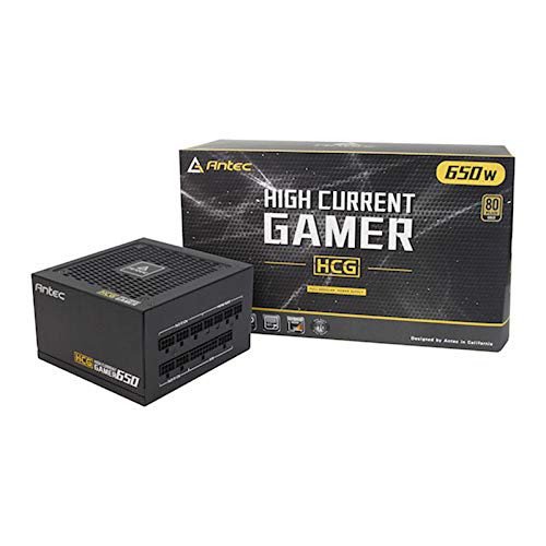 Antec High Current Gamer Gold HCG650 Alimentation electrique interne ATX12V 24 80 PLUS Gold CA 100 240 V 650 Watt PFC active Europe