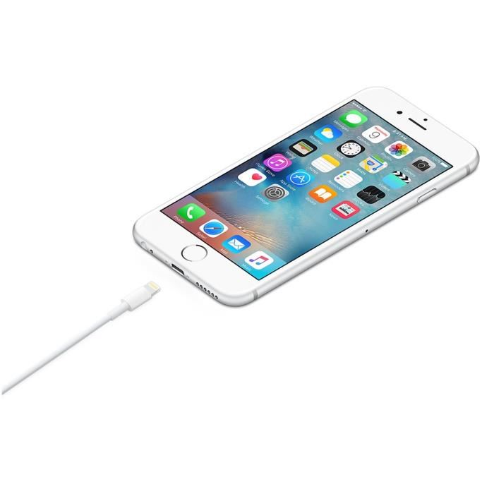 Cable Lightning APPLE Cable USB Lightning (2m) - MD819ZM/A