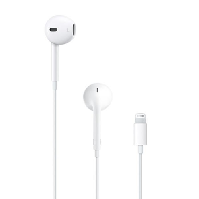 Apple Earpods Ecouteurs Iphone7 Avec Connecteur Lightning Compatibles Avec Iphoneipadipod Ios 10 Ou Version Ulterieure