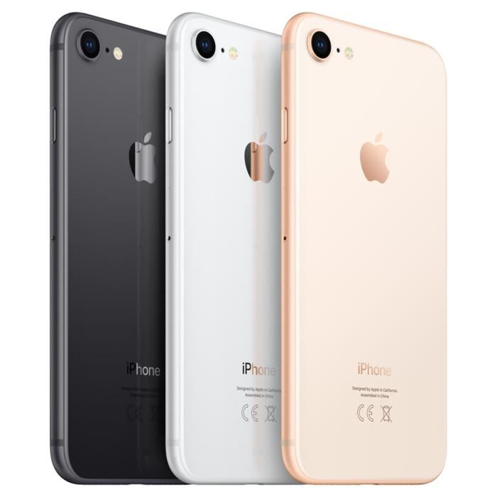 Apple - Iphone 8 Plus - 256 Go - Reconditionne - Tres Bon État - Gris Sideral