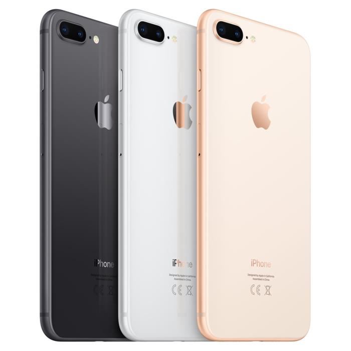 Apple - Iphone 8 Plus - 256 Go - Reconditionne - Tres Bon État - Or