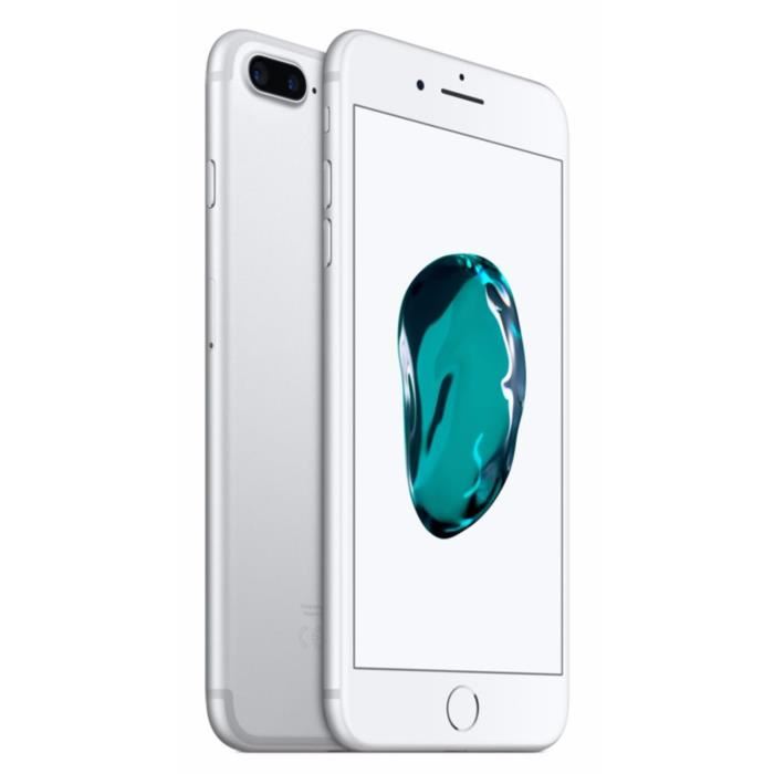 Apple - Iphone 7 Plus - 128 Go - Reconditionne - Tres Bon État - Argent