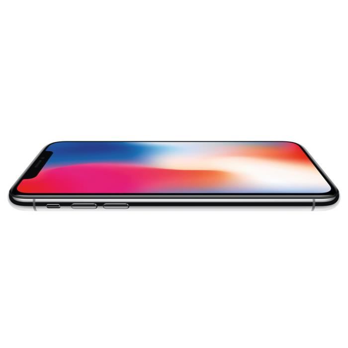 Apple - Iphone X - 64 Go - Reconditionne - Tres Bon État - Argent