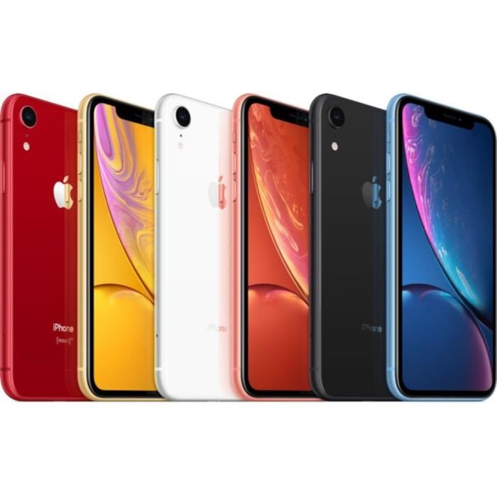 Apple - Iphone Xr - 128 Go - Reconditionne - Tres Bon État - Bleu