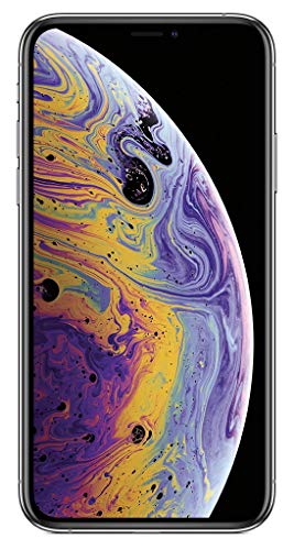 Apple iPhone Xs - Smartphone - double SIM - 4G Gigabit Class LTE - 64 Go - GSM - 5.8  - 2436 x 1125 pixels (458 ppi) - Super Retina HD - 12 MP (camera avant 7 MP) - argent