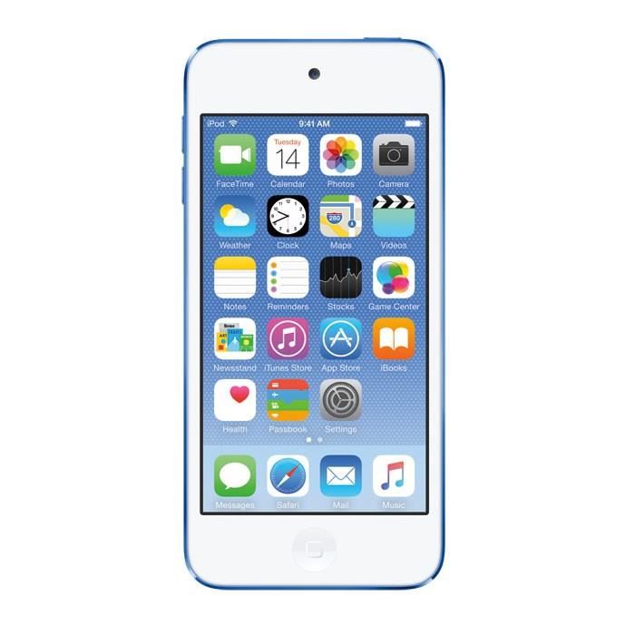 Apple Ipod Touch 6eme Generation Lecteur Numerique Apple Ios 8 32 Go Bleu