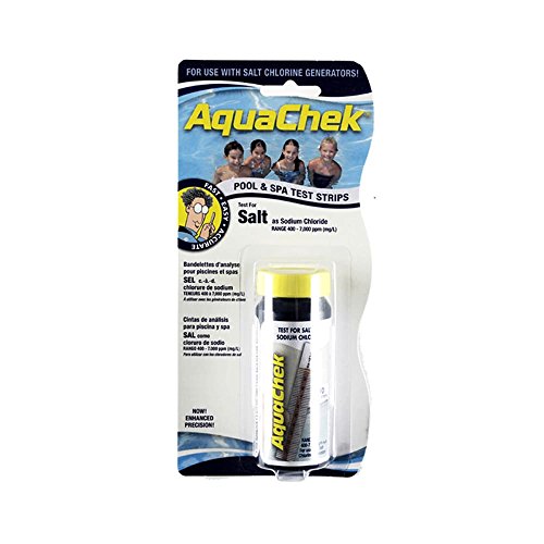 Boîte De 10 Bandelettes De Test Sel Aquachek