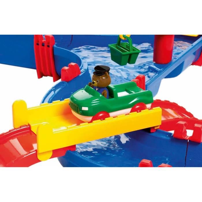 Smoby Circuit Aquatique Mega Bridge Aquaplay 35 Accessoires Inclus