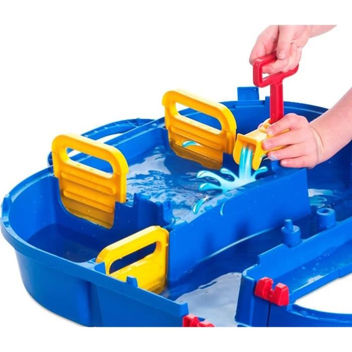 Smoby Circuit Aquatique Mega Bridge Aquaplay 35 Accessoires Inclus