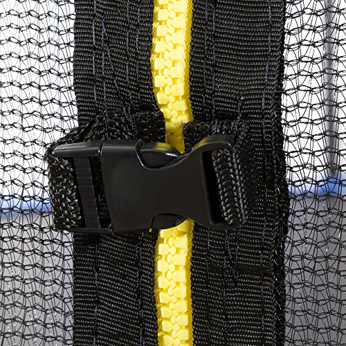 Arebos Coussin De Protection Pour Trampoline 430 Cm + Filet Pour 8 Tiges