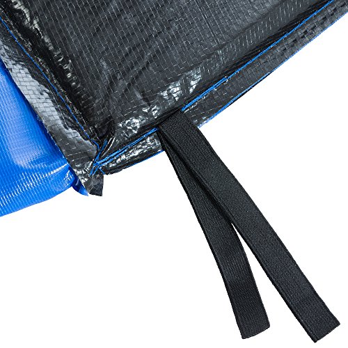 Arebos Coussin De Protection Pour Trampoline 430 Cm + Filet Pour 8 Tiges