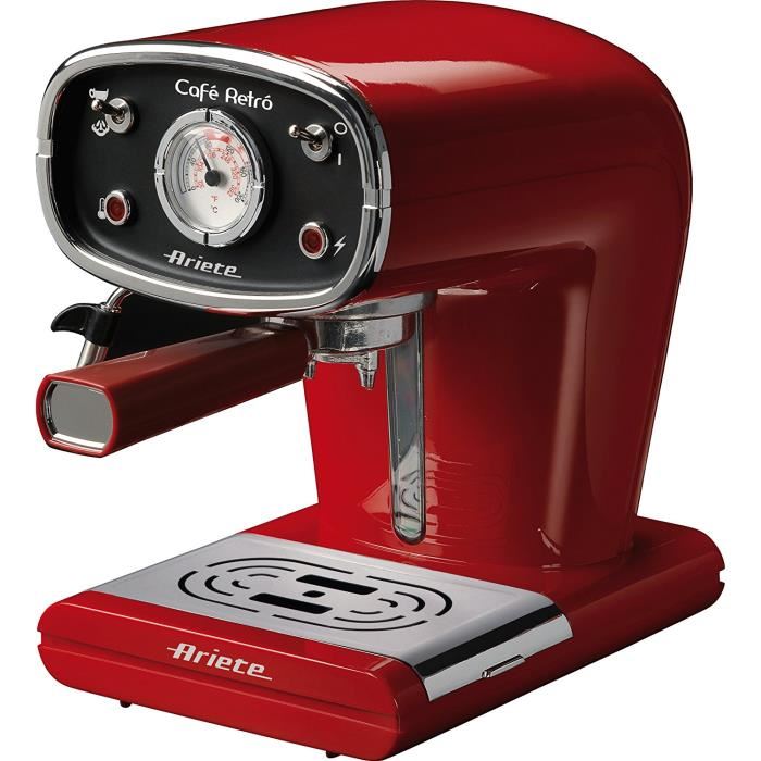 Ariete Machine A Expresso Cafe Retro 850 W 1 L Rouge
