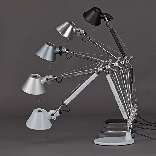 Artemide Tolomeo Micro Tavolo, Blanc - Avec Pied De Lampe