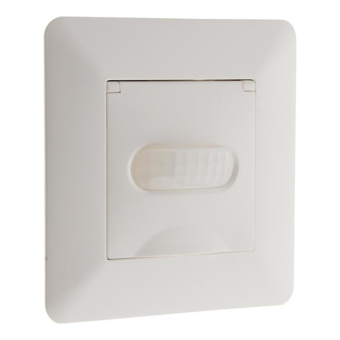 Interrupteur automatique compatible LED Blanc 