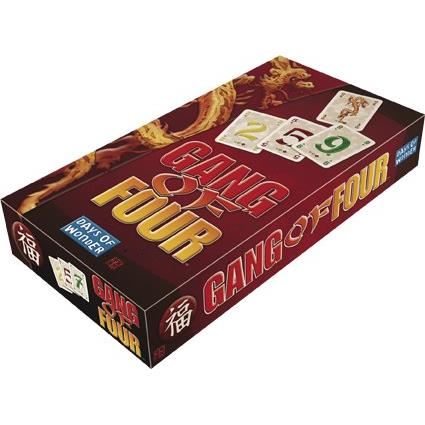 Days Of Wonder Gand Of Four Jeu De Societe A Partir De 8 Ans 3 A 4 Joueurs 30 Minutes