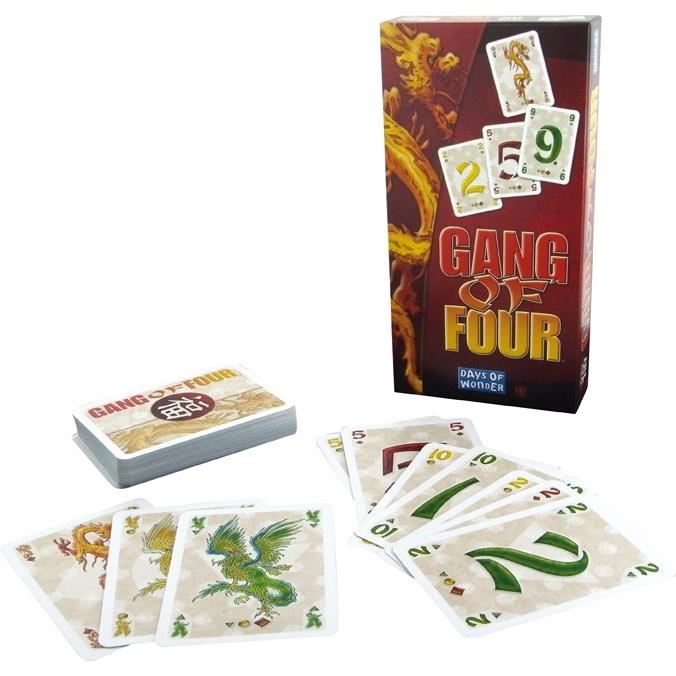 Days Of Wonder Gand Of Four Jeu De Societe A Partir De 8 Ans 3 A 4 Joueurs 30 Minutes