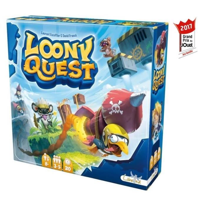 Asmodee - Loony Quest - Jeu De Societe - A Partir De 8 Ans