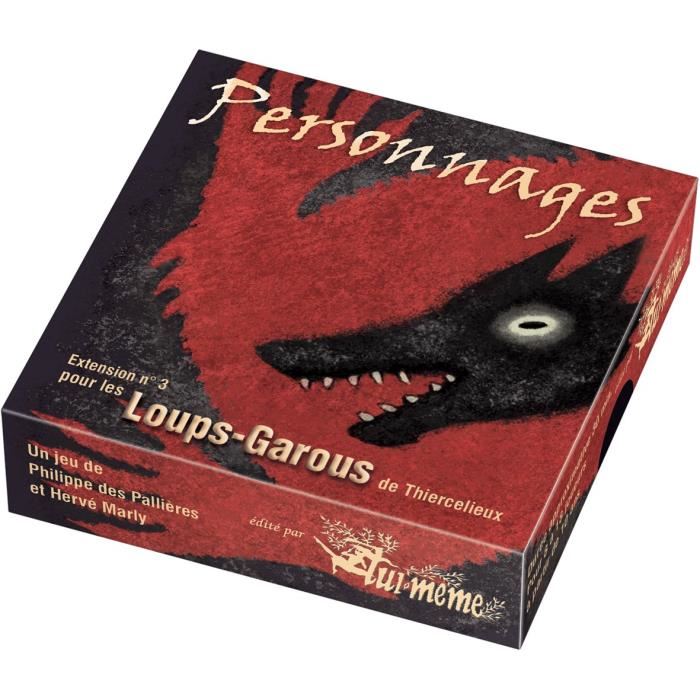 Asmodee - Loup-garous - Extension Personnages - Jeu De Societe