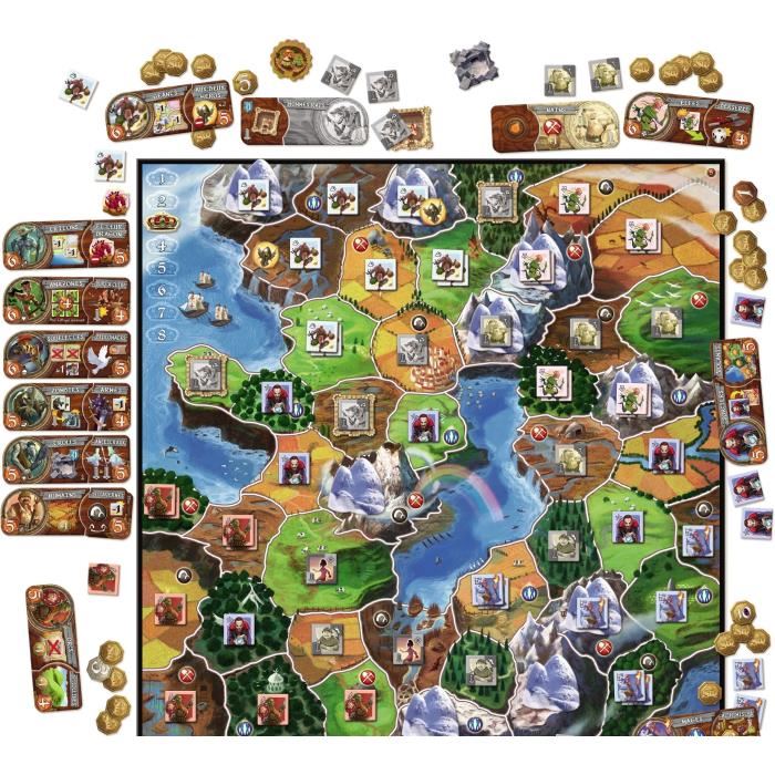 Days Of Wonder - Small World - Jeu De Societe - À Partir De 8 Ans - 2 A 5 Joueurs - 40 A 80 Minutes