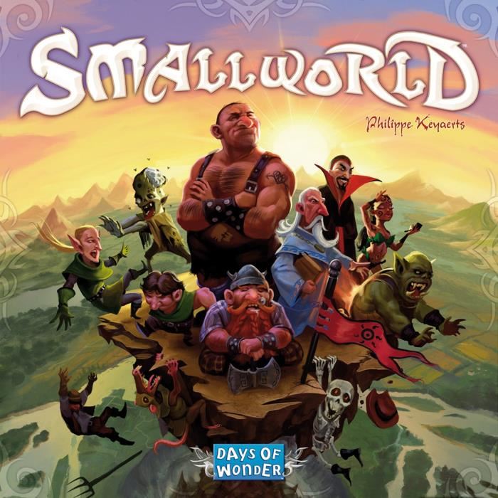 Days Of Wonder - Small World - Jeu De Societe - À Partir De 8 Ans - 2 A 5 Joueurs - 40 A 80 Minutes