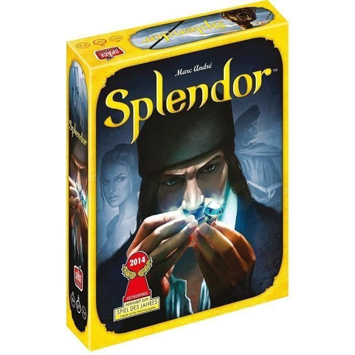 Jeu De Societe Splendor - Asmodee - Unbox Now - À Partir De 10 Ans - 2 A 4 Joueurs - 30 Min