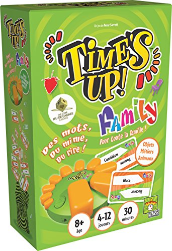 Repos Production | Time's Up! : Family - Version Verte Avec Timer | Jeu De Societe | À Partir De 8 Ans | 4 A 12 Joueurs | 30