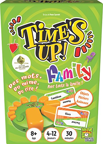 Repos Production | Time's Up! : Family - Version Verte Avec Timer | Jeu De Societe | À Partir De 8 Ans | 4 A 12 Joueurs | 30