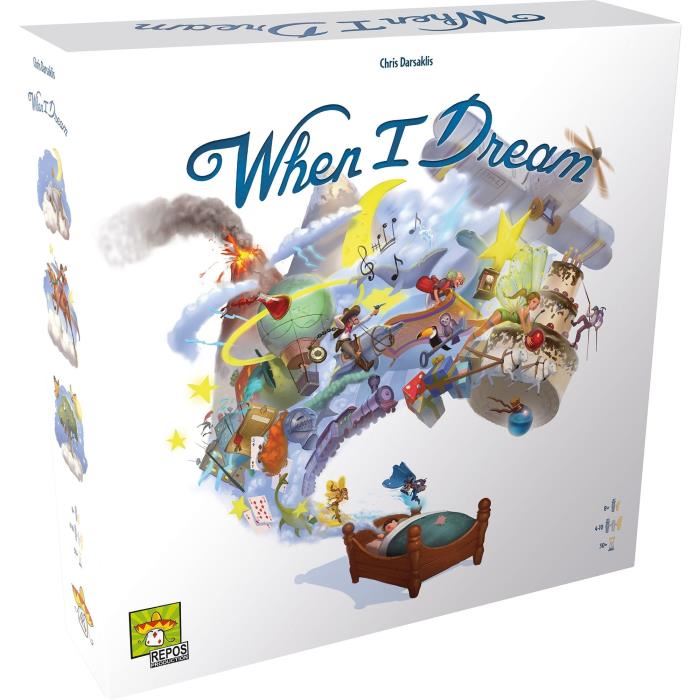Jeu De Societe When I Dream Asmodee A Partir De 8 Ans 4 Joueurs Ou Plus 30 Min