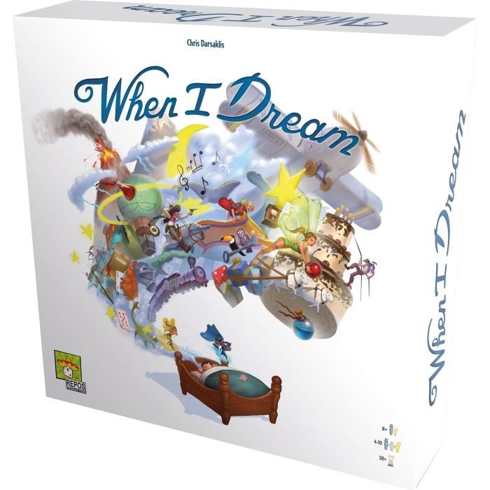 Jeu De Societe When I Dream Asmodee A Partir De 8 Ans 4 Joueurs Ou Plus 30 Min