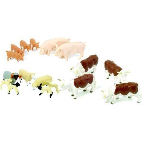 Coffret De 17 Figurines Animaux En Plastique - Tomy - Britains - Pour Enfants A Partir De 3 Ans