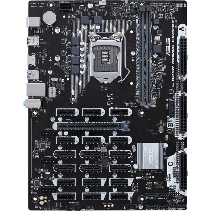 Asus Carte Mere B250 Mining Expert Supporte Jusqua 19 Cpu 90mb0vy0 M0eay0